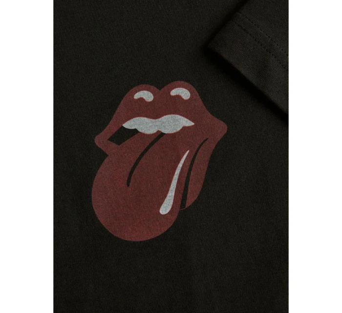 Jack&Jones Rolling Stones tričko JPRBLUSTONES SS TEE 12284292 BLACK Jack&Jones Rolling Stones tričko JPRBLUSTONES SS TEE 12284292 BLACK