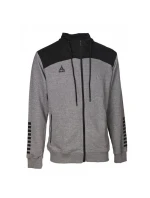 Mikina Select Oxford Zip Hoodie U T26-01811 šedá/černá mikina