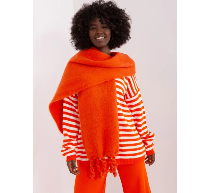 Szalik AT SZ model 19341426 pomarańczowy - FPrice