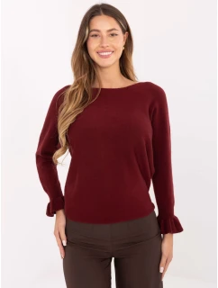 Sweter IT SW model 21480260 bordowy - FPrice