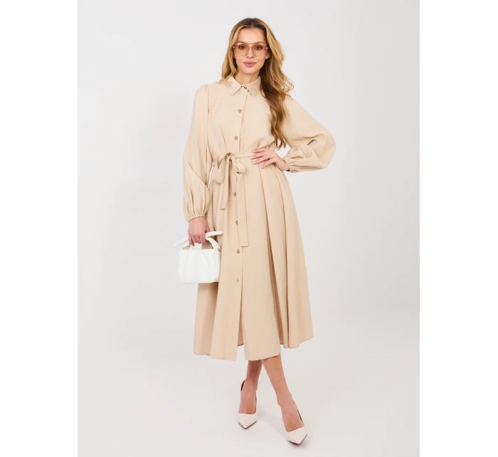 Sukienka LK SK 510018.91 beżowy Sukienka LK SK 510018.91 beżowy