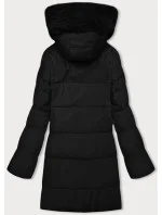 Černá dámská zimní bunda model 21247602 - S'WEST Černá dámská zimní bunda model 21247602 - S'WEST