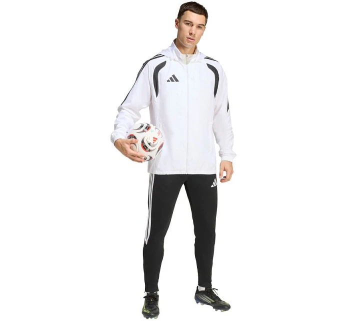 Pánská bunda Tiro 26 League Windbreaker bílá model 22072098 pánské - ADIDAS Pánská bunda Tiro 26 League Windbreaker bílá model 22072098 pánské - ADIDAS