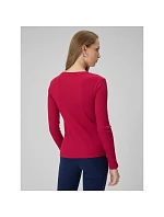 Dámský žebrovaný úplet slim fit longsleeve model 22209696 dámské - 4F