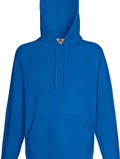 Lightweight Hooded Sweat Pánská raglánová mikina s kapucí model 22446001 royal blue - Fruit of the Loom
