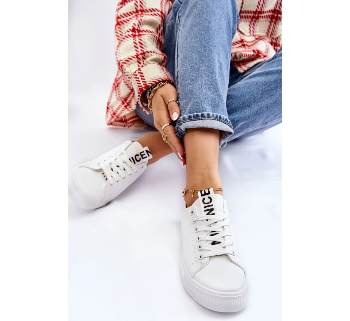 Dámské Tenisky Klasické Bílé model 21524880 - Boto Dámské Tenisky Klasické Bílé model 21524880 - Boto