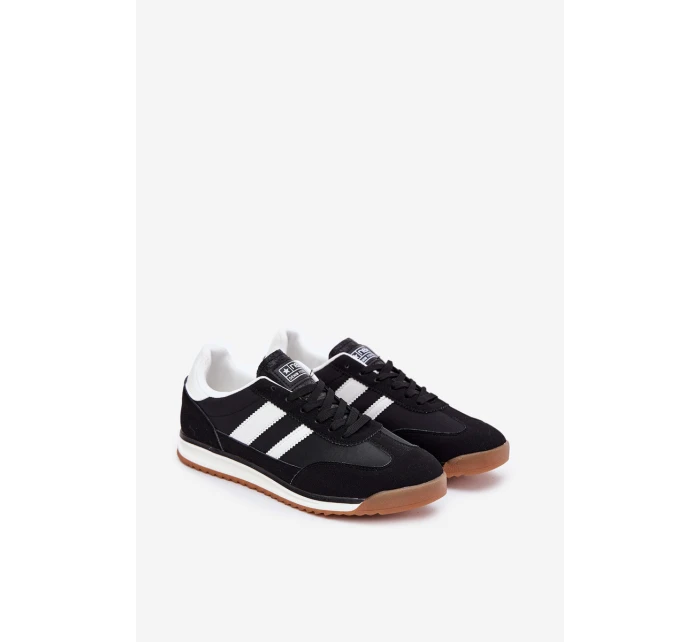 Pánské Sportovní Boty Tenisky Černé model 21702069 - EVENTO Pánské Sportovní Boty Tenisky Černé model 21702069 - EVENTO