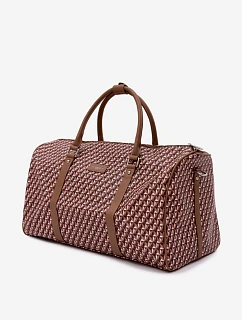 Vzorovaná hnědá cestovní taška model 22111588 - Flora&Co