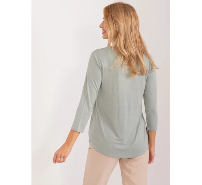 Halenka D12100R02641A pistáciová Halenka D12100R02641A pistáciová