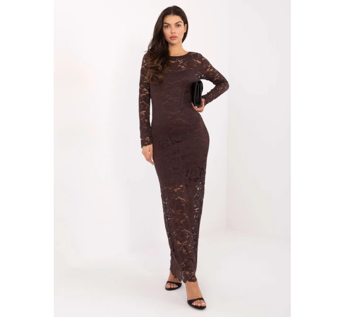 Sukienka MI SK model 21730872 brązowy - FPrice