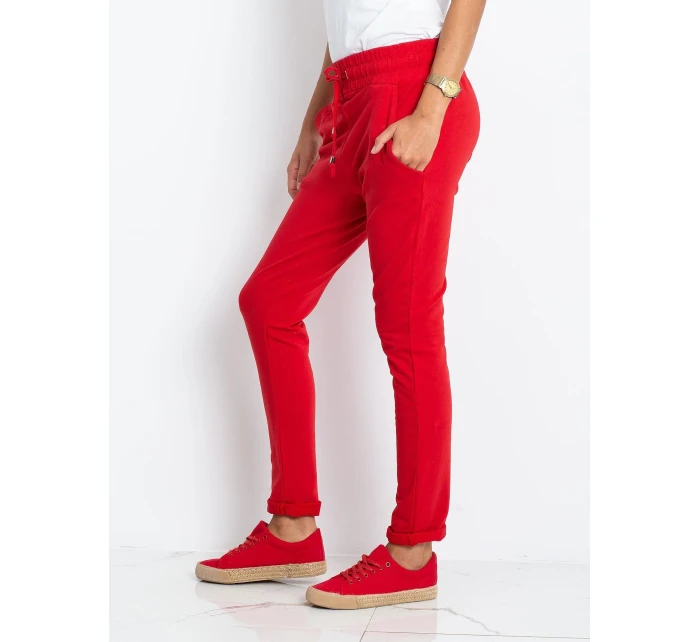 Spodnie dresowe RV DR model 21175280 czerwony - FPrice Spodnie dresowe RV DR model 21175280 czerwony - FPrice
