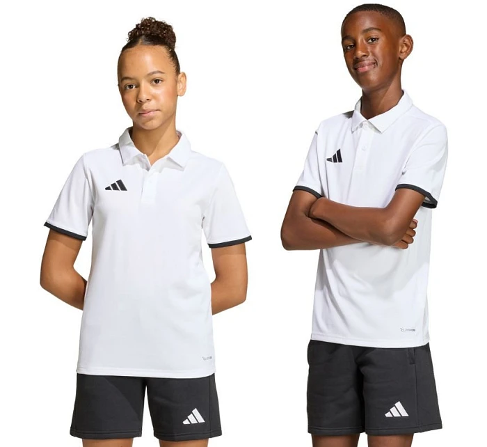 Dětské tričko Entrada 26 Polo bílé model 22052874 - ADIDAS Dětské tričko Entrada 26 Polo bílé model 22052874 - ADIDAS