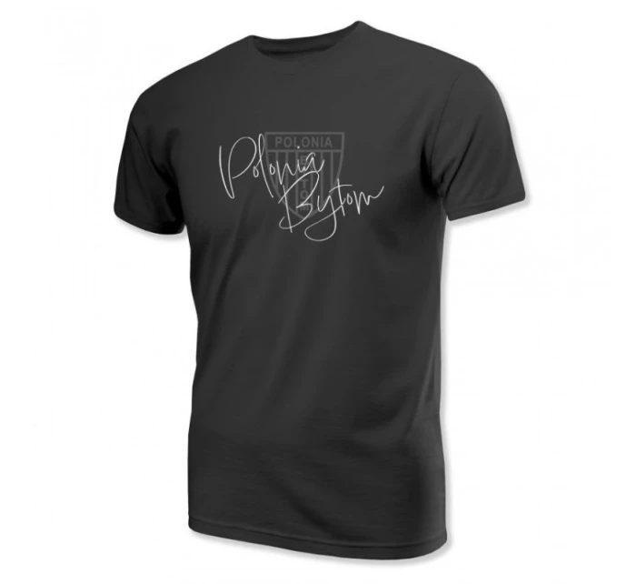 Polonia Bytom Black Pánské tričko s krátkým rukávem Polonia Bytom Black Pánské tričko s krátkým rukávem