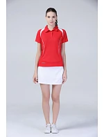 Spiro S 177F Dámské týmové piqué polo 29.177F white/red