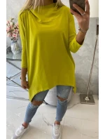 Mikina s potiskem křídla kiwi