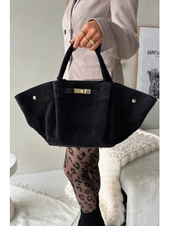 Kabelka Z Semiše Černá model 21728381 - Boto