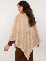 Poncho AT  beżowy model 20686495 - FPrice