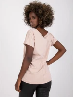 Tričko RV TS 4832.01P béžové Tričko RV TS 4832.01P béžové