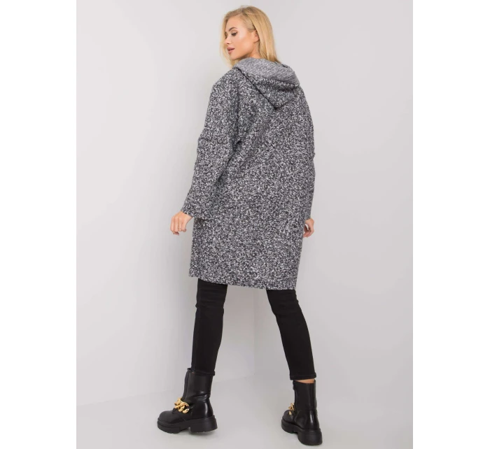 Dámský kabát TW CZ BI 21715 1.87P tmavě šedý Dámský kabát TW CZ BI 21715 1.87P tmavě šedý