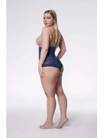 Zeštíhlující kalhotky 141  námořnická modrá  model 17582471 - Julimex