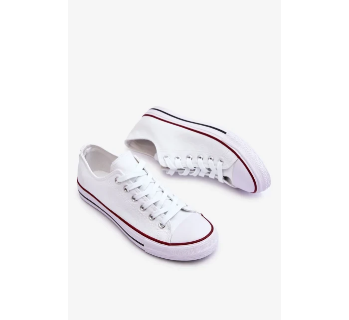 Klasické nízké dámské tenisky Bíle Vegas Klasické nízké dámské tenisky Bíle Vegas