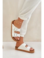 Klasické dámské pantofle Big Star – bílé Klasické dámské pantofle Big Star – bílé