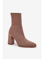 Boty na podpatku  model 217512 Step in style