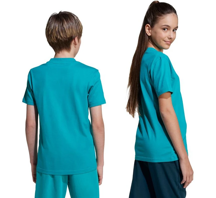 Dětské tričko Essentials Tee 160 zelené model 22052623 - ADIDAS Dětské tričko Essentials Tee 160 zelené model 22052623 - ADIDAS