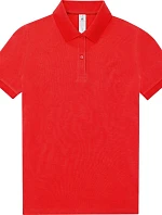 B&C My Polo 180 /women Dámské piqué polo 01.W461 red