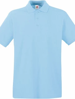 Fruit of the Loom Premium Polo Piqué polo 16.3218 sky blue