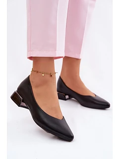 Baleríny Na Nízkém Podpatku model 22099966 Černé - VINCEZA