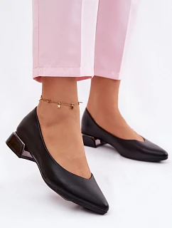 Baleríny Na Nízkém Podpatku model 22099966 Černé - VINCEZA