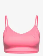 Dámská sportovní podprsenka O1YA17MC03W - AMPM Neonově růžová - Guess