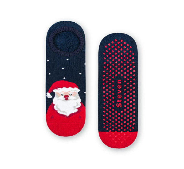 Dámské vánoční ponožky - Froté s ABS 132