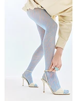 Tenké punčocháče - vzor SAVANA