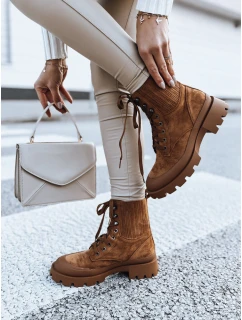 Dámské kozačky camel Dstreet model 21971613 - FashionStreet