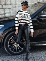 Dámské černé voskované kalhoty GLOSSTEP FashionStreet UY2194 Dámské černé voskované kalhoty GLOSSTEP FashionStreet UY2194