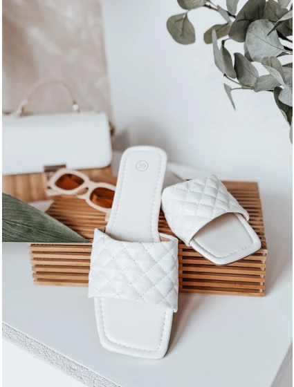 Dámské žabky SATELIVA white FashionStreet ZY0970