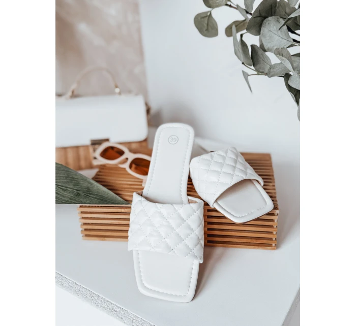 Dámské žabky SATELIVA white FashionStreet ZY0970