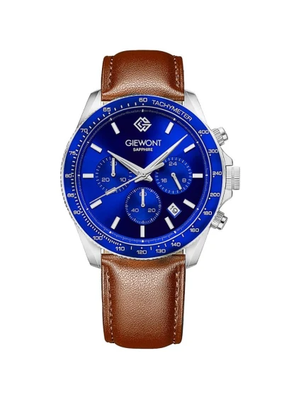 Pánské hodinky Giewont Chronograph Sapphire Brown and Blue GW3520-A5 Pánské hodinky Giewont Chronograph Sapphire Brown and Blue GW3520-A5