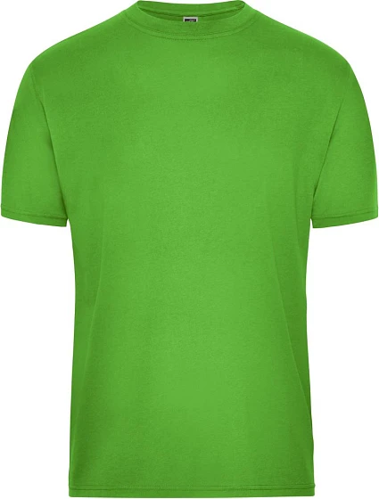Daiber JN 1808 Pánské pracovní tričko z bio bavlny - Solid 02.1808 lime green Daiber JN 1808 Pánské pracovní tričko z bio bavlny - Solid 02.1808 lime green