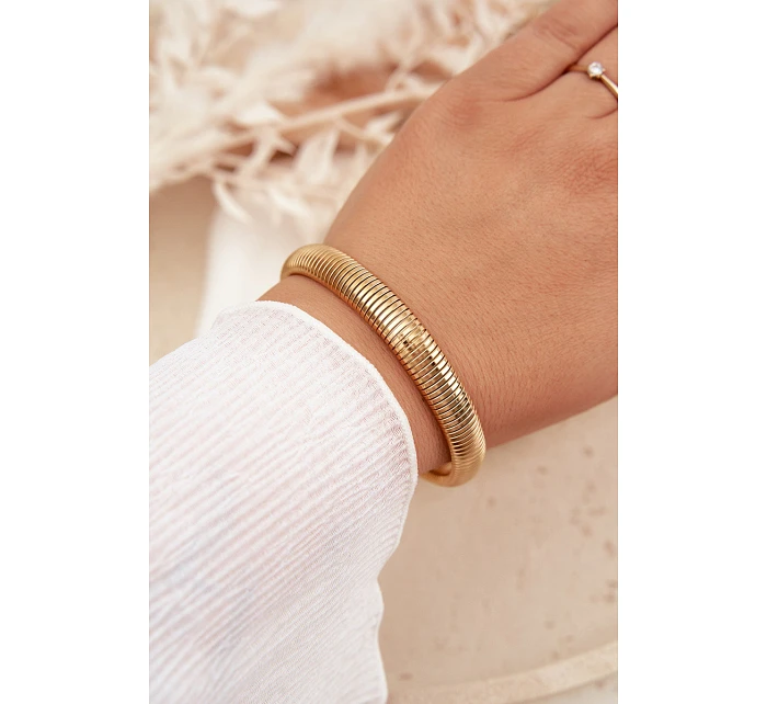 Dámský náramek ze nerezové oceli zlatý Dámský náramek ze nerezové oceli zlatý