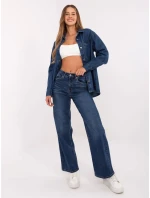 Spodnie model 21234030 ciemny niebieski - FPrice