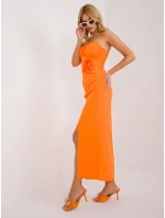DHJ SK 18992 šaty.62 oranžová DHJ SK 18992 šaty.62 oranžová