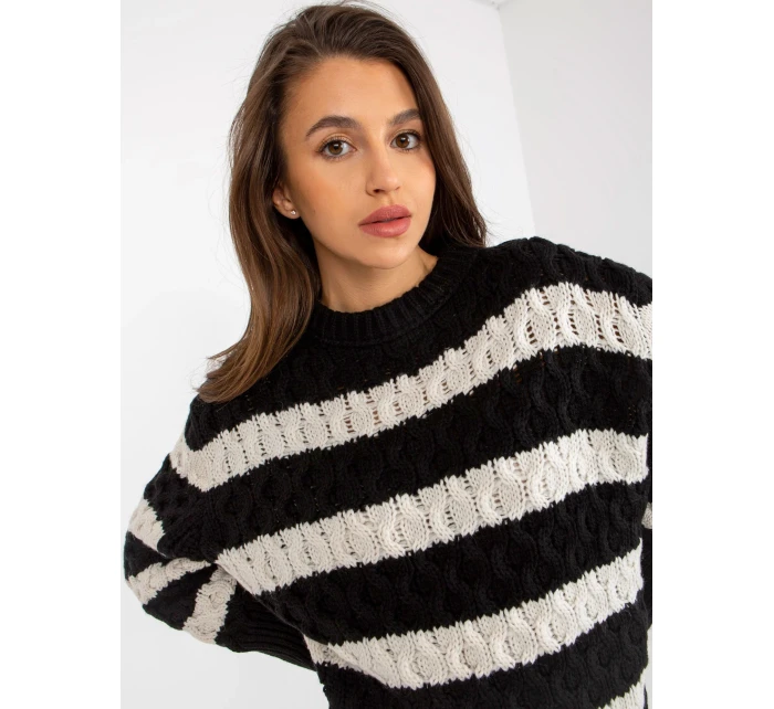 Dámský svetr EM SW 1018 01.26P černý Dámský svetr EM SW 1018 01.26P černý