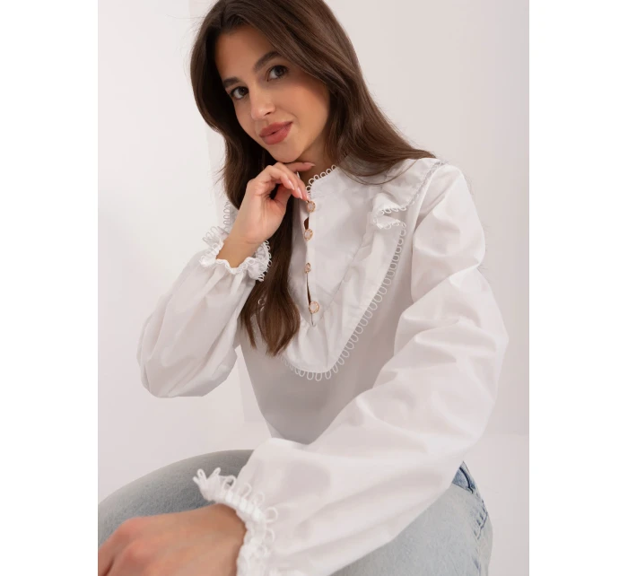 Koszula LK KS model 19506540 biały - FPrice