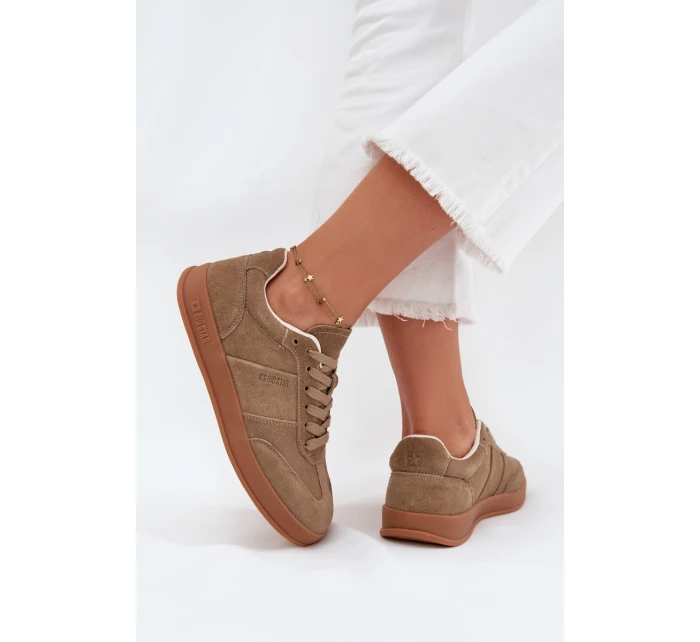 Dámské semišové tenisky Big Star HI-POLY SYSTEM – béžové Dámské semišové tenisky Big Star HI-POLY SYSTEM – béžové