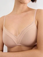 sloggi GO Blush PU Bra - Cameo Brown - SLOGGI Cameo Brown - SLOGGI