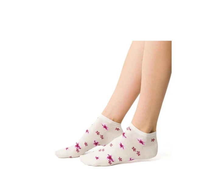 Dámské kotníkové ponožky Steven art.114