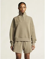 Frequent Hz Sweatshirt W Dámská mikina s 1/4 zipem model 22471728 taupe - Craft Corporate Frequent Hz Sweatshirt W Dámská mikina s 1/4 zipem model 22471728 taupe - Craft Corporate